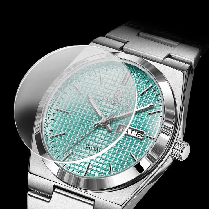 Customized Watch PAAZOMU Luxury Men Clock Fashion Luminous Waterproof Chronograph Date Watch For Man Quartz Men's Watches Reloj