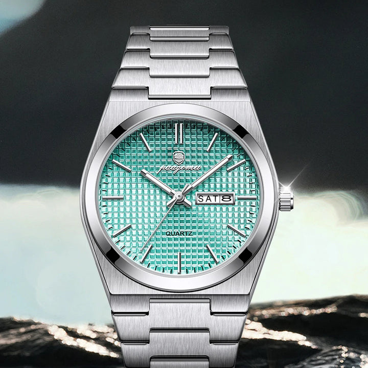 Customized Watch PAAZOMU Luxury Men Clock Fashion Luminous Waterproof Chronograph Date Watch For Man Quartz Men's Watches Reloj